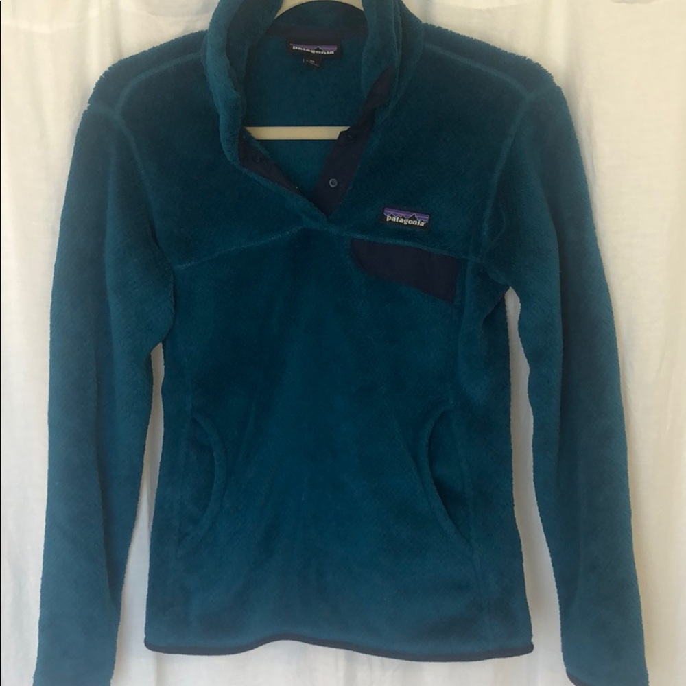 Patagonia blue fleece